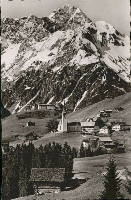 Hirschegg Kleinwalsertal Vorarlberg Hirschegg Kleinwalsertal Widderstein
