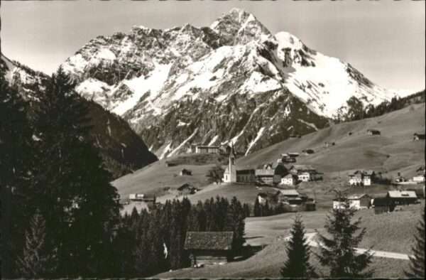 Hirschegg Kleinwalsertal Vorarlberg Hirschegg Kleinwalsertal Widderstein