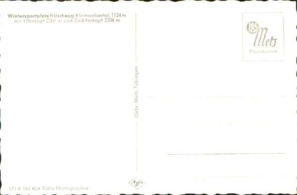 Hirschegg Kleinwalsertal Vorarlberg Hirschegg Kleinwalsertal Elferkopf Zwöl – Bild 2