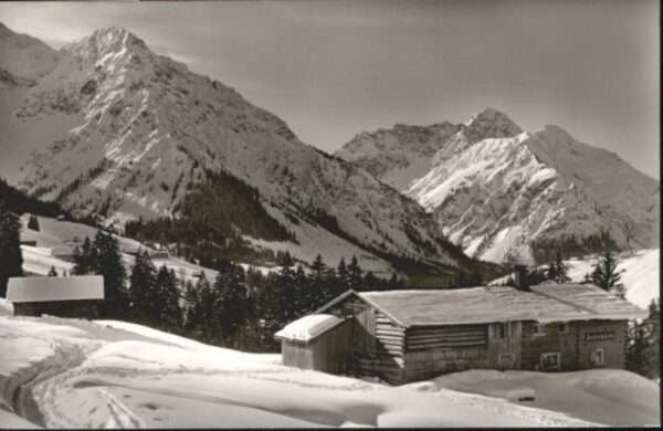 Hirschegg Kleinwalsertal Vorarlberg Hirschegg Kleinwalsertal Zwölferkopf Wi