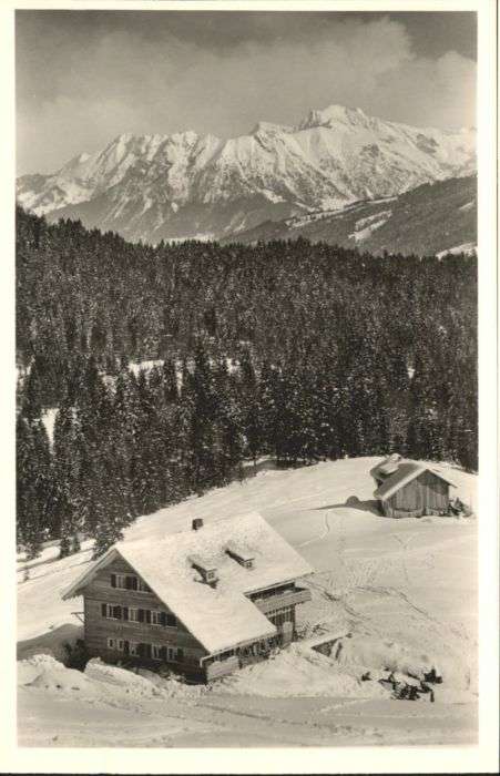 Hirschegg Kleinwalsertal Vorarlberg Hirschegg Kleinwalsertal Württemberger