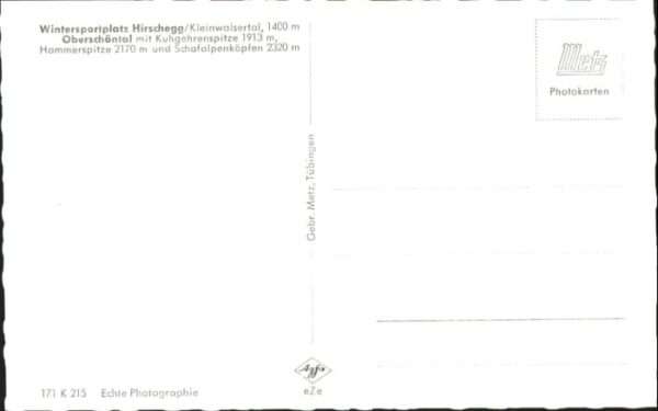 Hirschegg Kleinwalsertal Vorarlberg Hirschegg Kleinwalsertal Oberschöntal – Bild 2