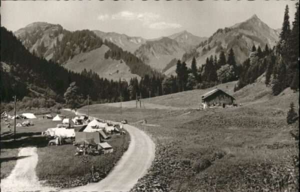 Baad Mittelberg Kleinwalsertal Baad Kleinwalsertal Camping Vorderboden