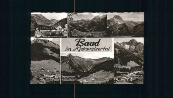 Baad Mittelberg Kleinwalsertal Baad Kleinwalsertal Starzelhaus