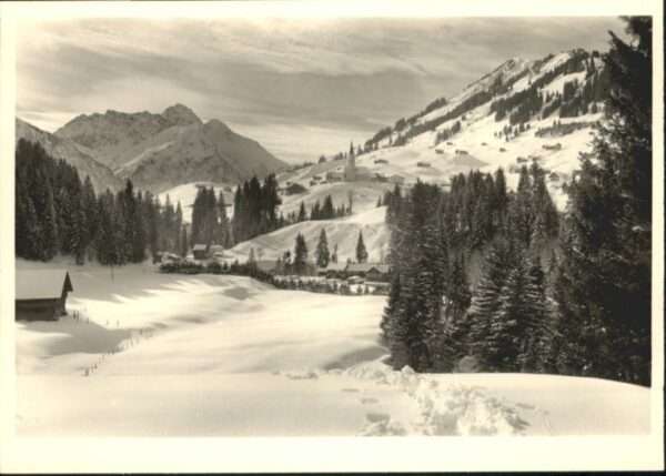 Hirschegg Kleinwalsertal Vorarlberg Hirschegg Kleinwalsertal Widderstein He