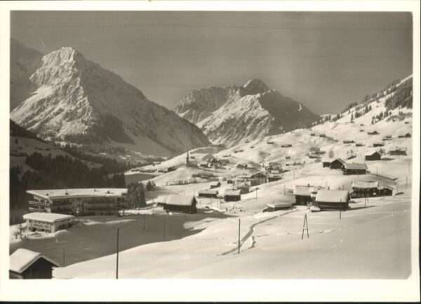Hirschegg Kleinwalsertal Vorarlberg Hirschegg Kleinwalsertal Zwölferkopf Wi