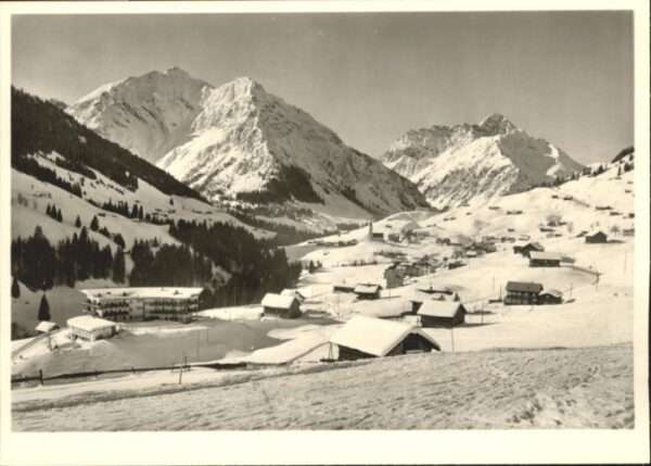 Hirschegg Kleinwalsertal Vorarlberg Hirschegg Kleinwalsertal Zwölferkopf Wi