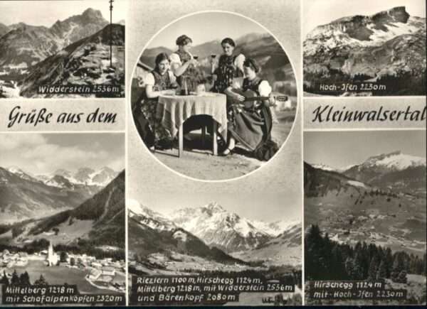 Kleinwalsertal Widderstein Mittelberg Riezlern