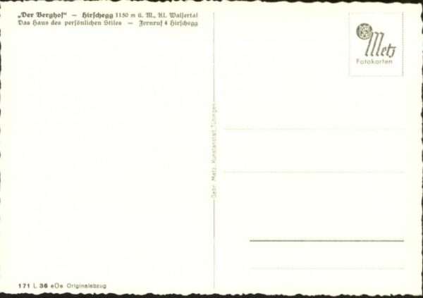 Hirschegg Kleinwalsertal Vorarlberg Hirschegg Kleinwalsertal Berghof – Bild 2
