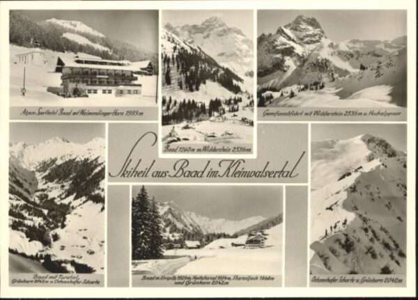 Baad Mittelberg Kleinwalsertal Baad Kleinwalsertal Hotel