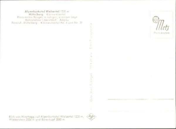 Mittelberg Kleinwalsertal Hotel Walsertal – Bild 2