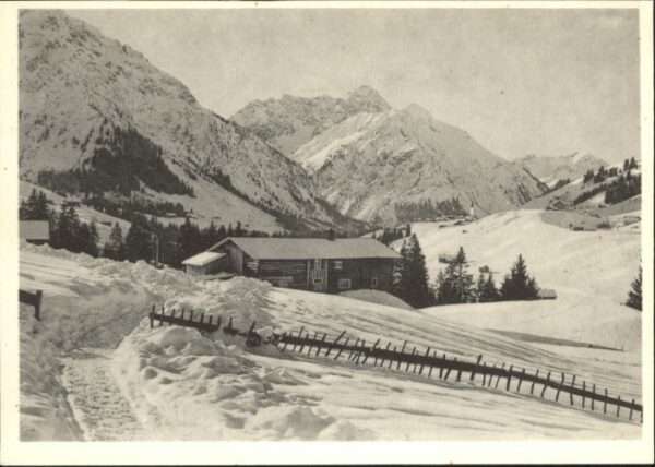 Hirschegg Kleinwalsertal Vorarlberg Hirschegg Kleinwalsertal Jahn Hütte