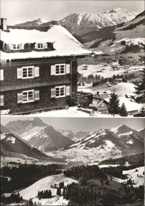 Hirschegg Kleinwalsertal Vorarlberg Hirschegg Kleinwalsertal Gästehaus Berg