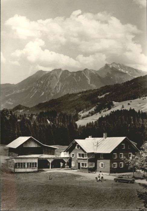 Hirschegg Kleinwalsertal Vorarlberg Hirschegg Kleinwalsertal Haus Sonnblick