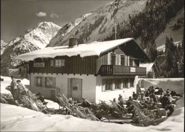 Baad Mittelberg Kleinwalsertal Baad Kleinwalsertal Gasthof Noris Hütte
