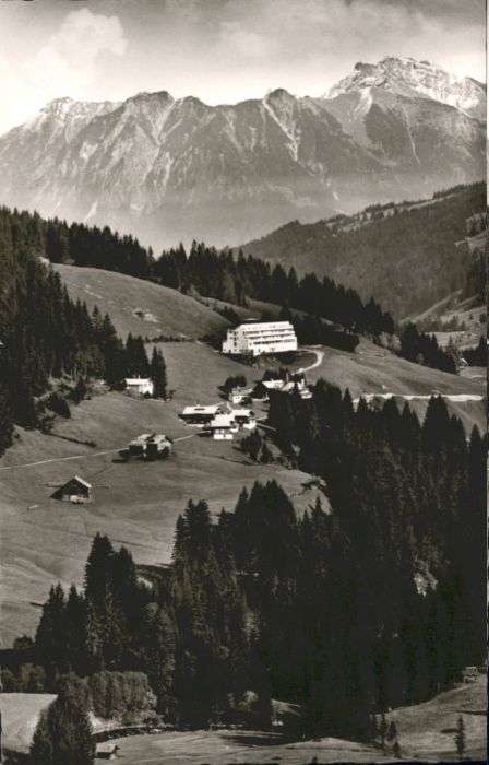 Riezlern Kleinwalsertal Vorarlberg Riezlern_Kleinwalsertal Kuranstalt Dr.