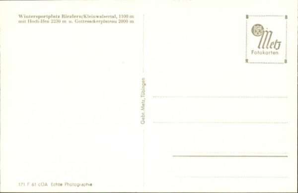 Riezlern Kleinwalsertal Vorarlberg Riezlern_Kleinwalsertal Hoch-Ifen Gotte – Bild 2