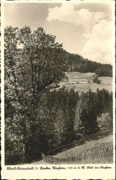 Riezlern Kleinwalsertal Vorarlberg Riezlern_Kleinwalsertal Kuranstalt Dr.