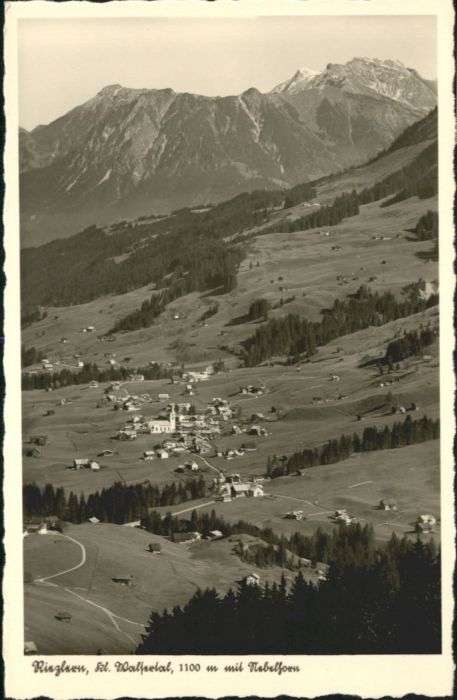 Riezlern Kleinwalsertal Vorarlberg Riezlern_Kleinwalsertal Nebelhorn