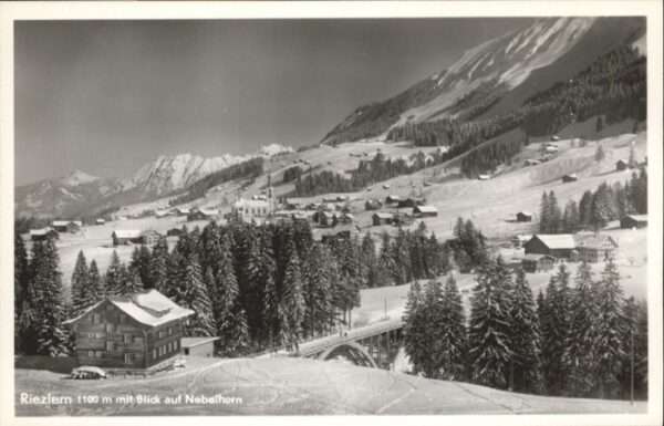 Riezlern Kleinwalsertal Vorarlberg Riezlern_Kleinwalsertal Nebelhorn