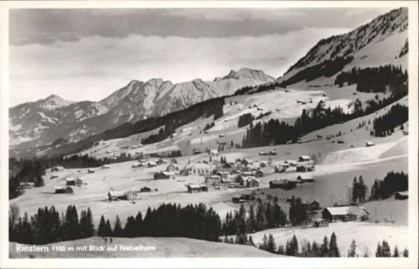Riezlern Kleinwalsertal Vorarlberg Riezlern_Kleinwalsertal Nebelhorn