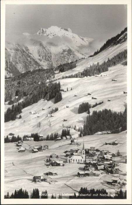Riezlern Kleinwalsertal Vorarlberg Riezlern_Kleinwalsertal Nebelhorn