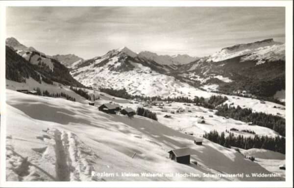 Riezlern Kleinwalsertal Vorarlberg Riezlern_Kleinwalsertal Hoch-Ifen Schwa