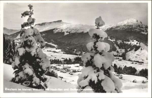 Riezlern Kleinwalsertal Vorarlberg Riezlern_Kleinwalsertal Hoch-Ifen Gotte