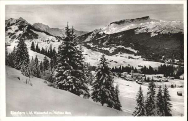 Riezlern Kleinwalsertal Vorarlberg Riezlern_Kleinwalsertal Hohen Ifen
