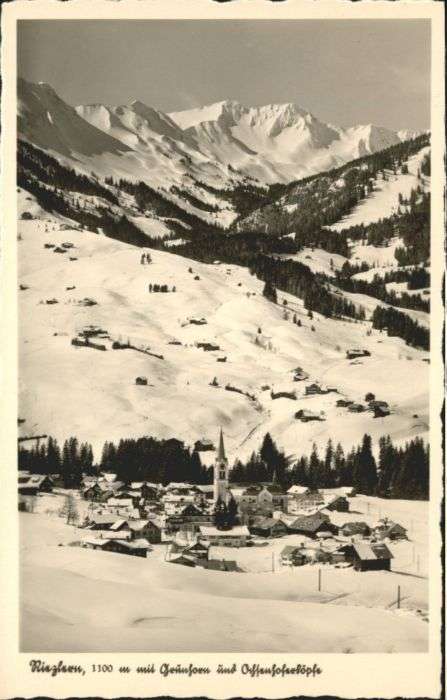 Riezlern Kleinwalsertal Vorarlberg Riezlern_Kleinwalsertal Grünhorn