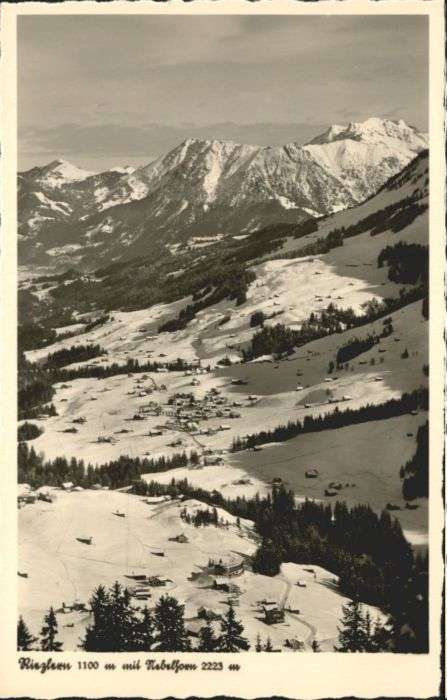 Riezlern Kleinwalsertal Vorarlberg Riezlern_Kleinwalsertal Nebelhorn