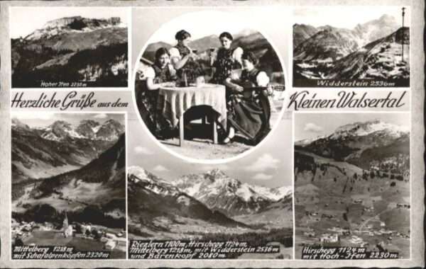Kleinwalsertal Hoher Ifen Widderstein Mittelberg Riezl
