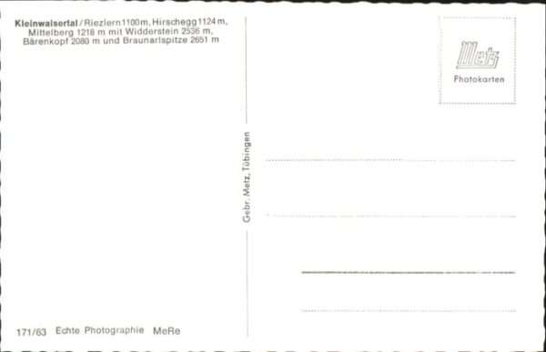 Kleinwalsertal Riezlern Hirschegg Mittelberg Widderste – Bild 2