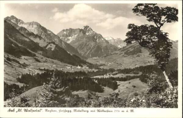 Kleinwalsertal Riezlern Hirschegg Mittelberg Widderste