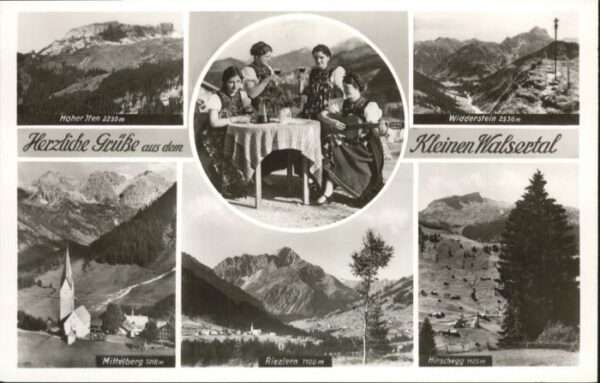 Kleinwalsertal Hoher Ifen Widderstein Mittelberg Riezl