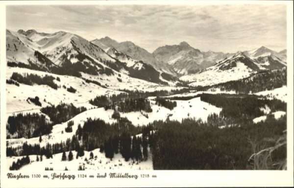 Riezlern Kleinwalsertal Vorarlberg Riezlern_Kleinwalsertal Hirschegg Mitte