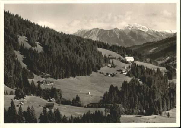 Riezlern Kleinwalsertal Vorarlberg Riezlern_Kleinwalsertal Mahdtalhaus