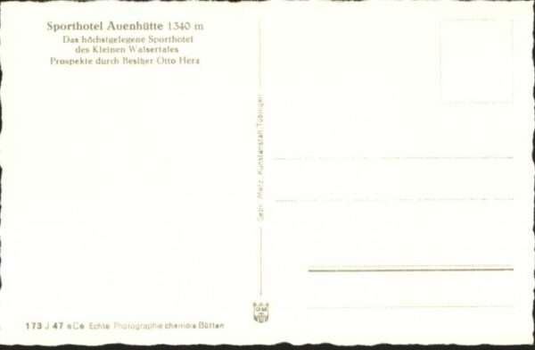 Kleinwalsertal Sporthotel Auenhütte – Bild 2