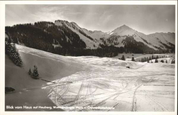 Kleinwalsertal Heuberg Walmendinger Horn Ochsenhoferkö