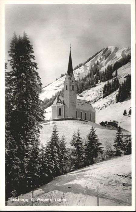 Hirschegg Kleinwalsertal Vorarlberg Hirschegg_Kleinwalsertal Kirche