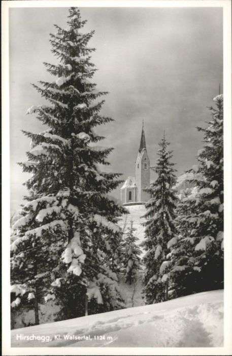 Hirschegg Kleinwalsertal Vorarlberg Hirschegg_Kleinwalsertal Kirche