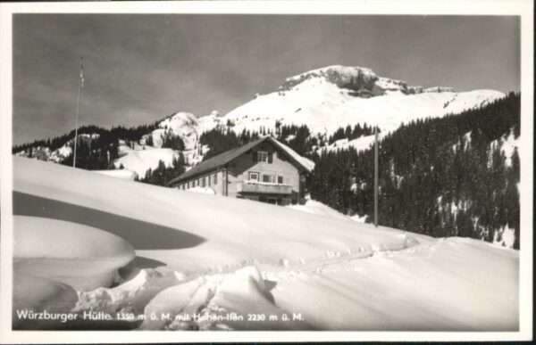 Kleinwalsertal Würzburger Hütte Hohen-Ifen *