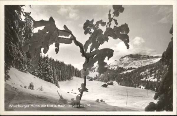 Kleinwalsertal Würzburger Hütte  Hoch-Ifen *