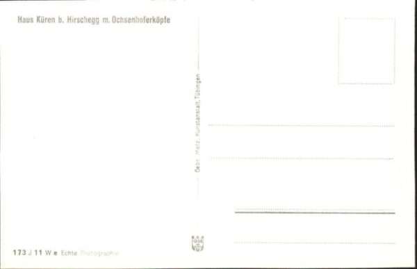 Hirschegg Kleinwalsertal Vorarlberg Hirschegg_Kleinwalsertal Haus Küren Och – Bild 2