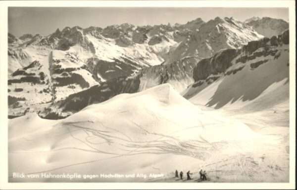 Kleinwalsertal Hahnenköpfle Hoch-Ifen Allgäuer Alpen *