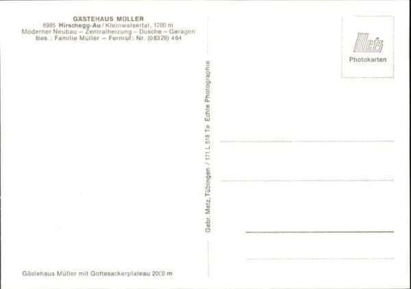 Hirschegg Kleinwalsertal Vorarlberg Hirschegg_Kleinwalsertal Au Gästehaus M – Bild 2