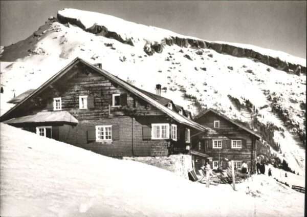 Kleinwalsertal Schwarzwasserhütte Hoch-Ifen