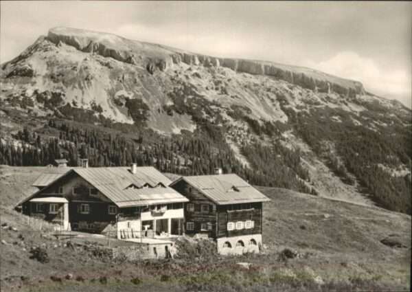 Kleinwalsertal Schwarzwasserhütte Hoch-Ifen