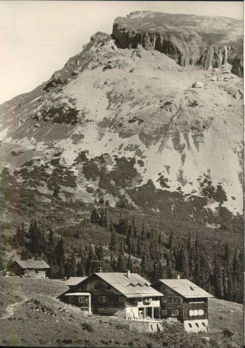 Kleinwalsertal Schwarzwasserhütte Hoch-Ifen