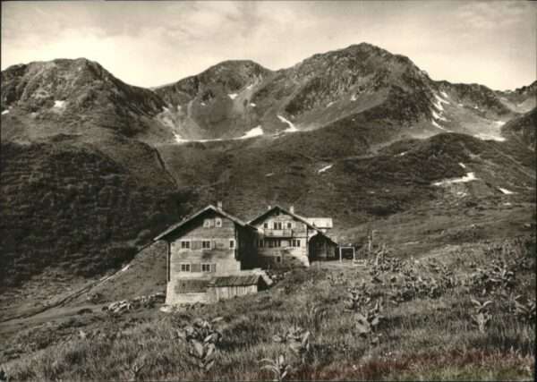 Kleinwalsertal Schwarzwasserhütte Ochsenhofer Scharte
